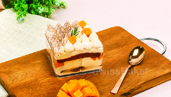 Espresso-Mango Fusion Tiramisu Tub